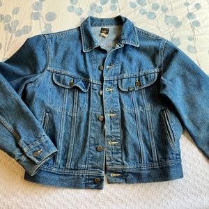 Lee Vintage Denim Trucker Jean Jacket Patd. - 153438 Size 42R